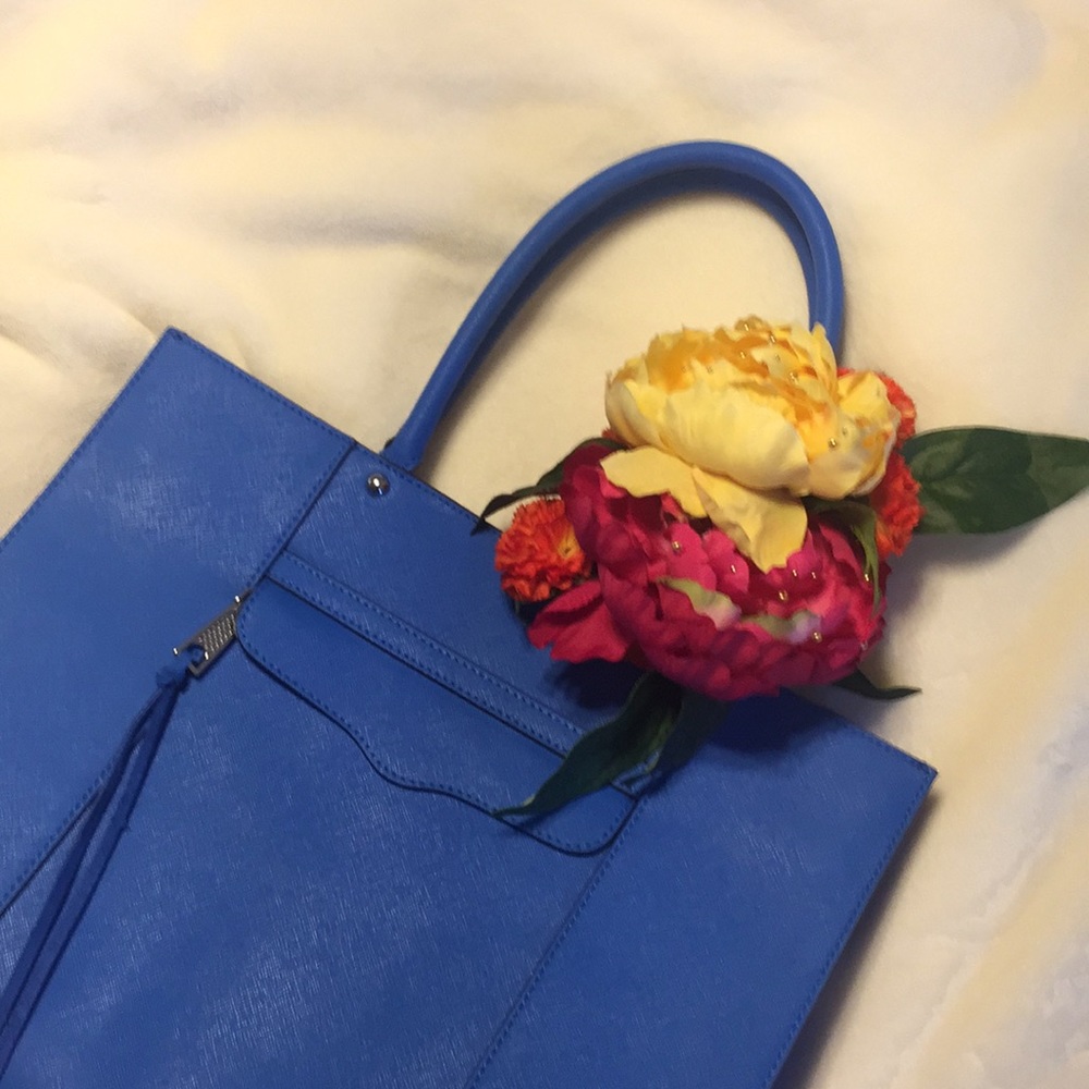 Rebecca Minkoff saffiano leather tote